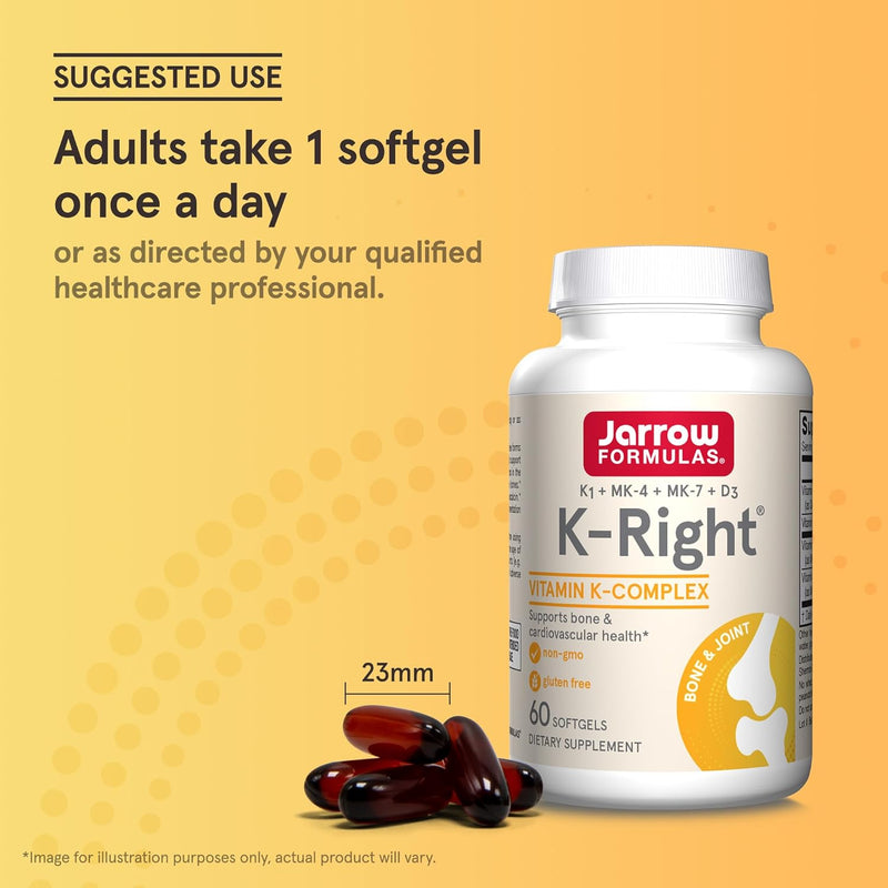 K-Right Vitamin K-Complex 60 Softgels