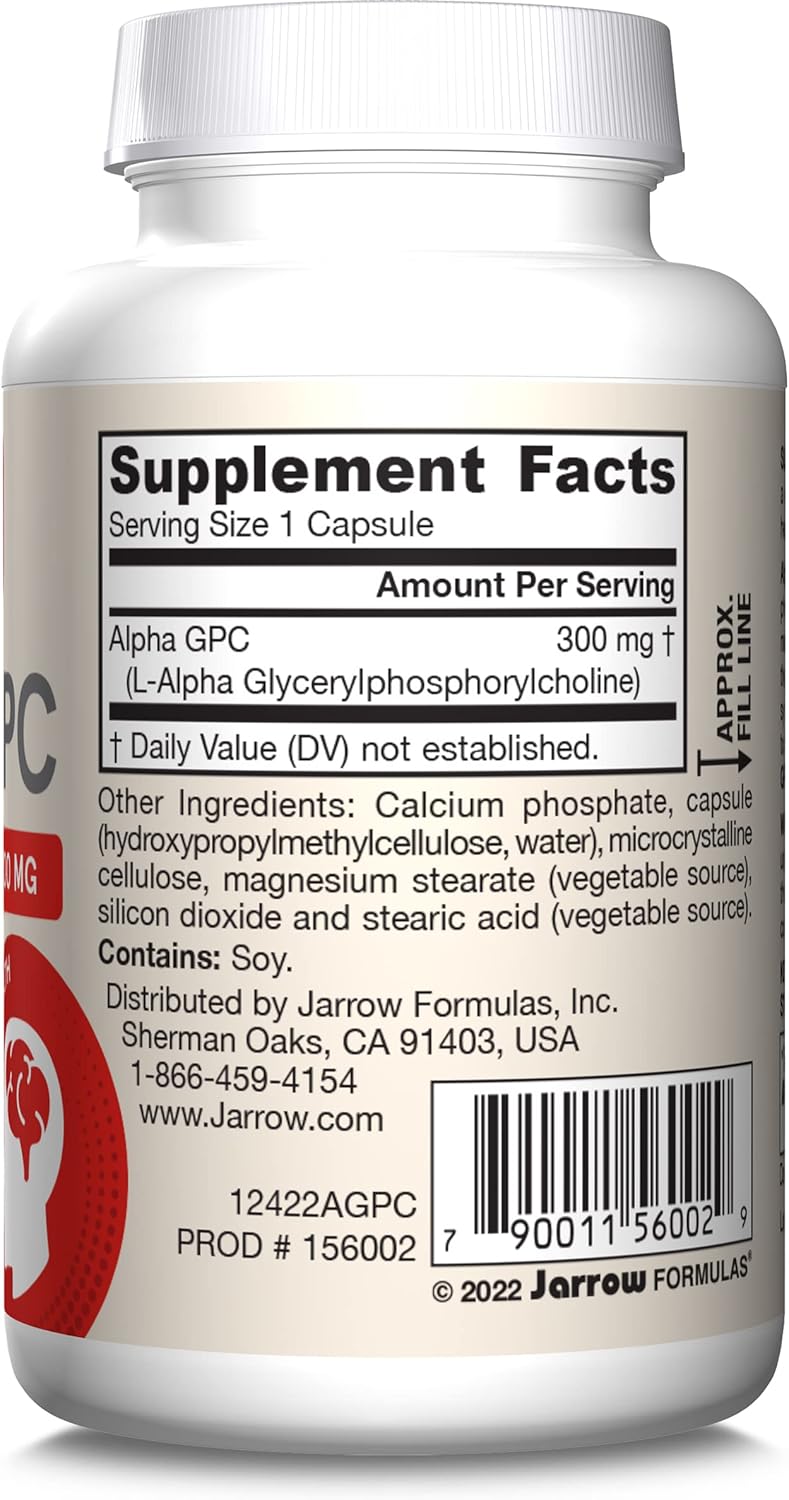 Alpha GPC 300 mg 60 Veggie Caps