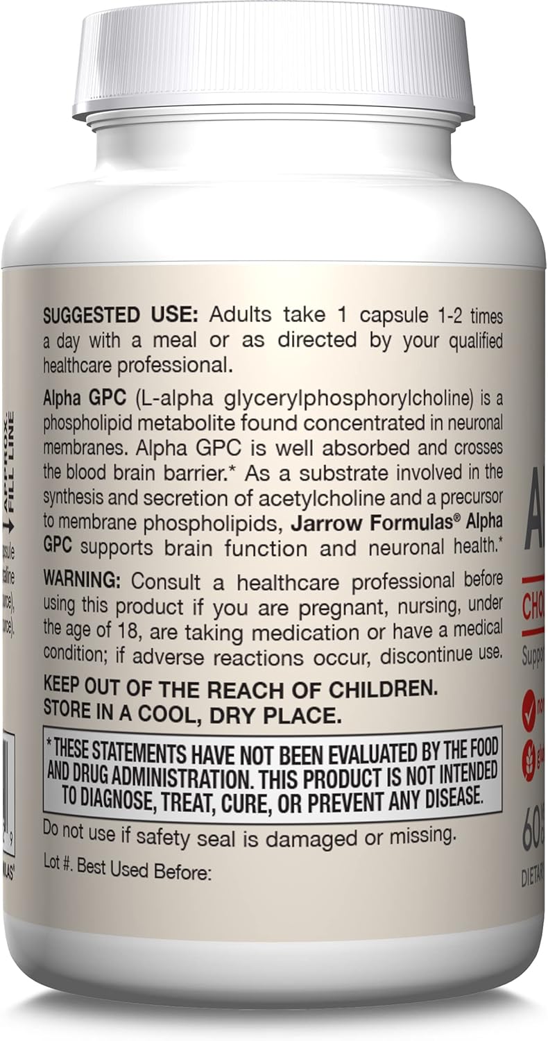 Alpha GPC 300 mg 60 Veggie Caps