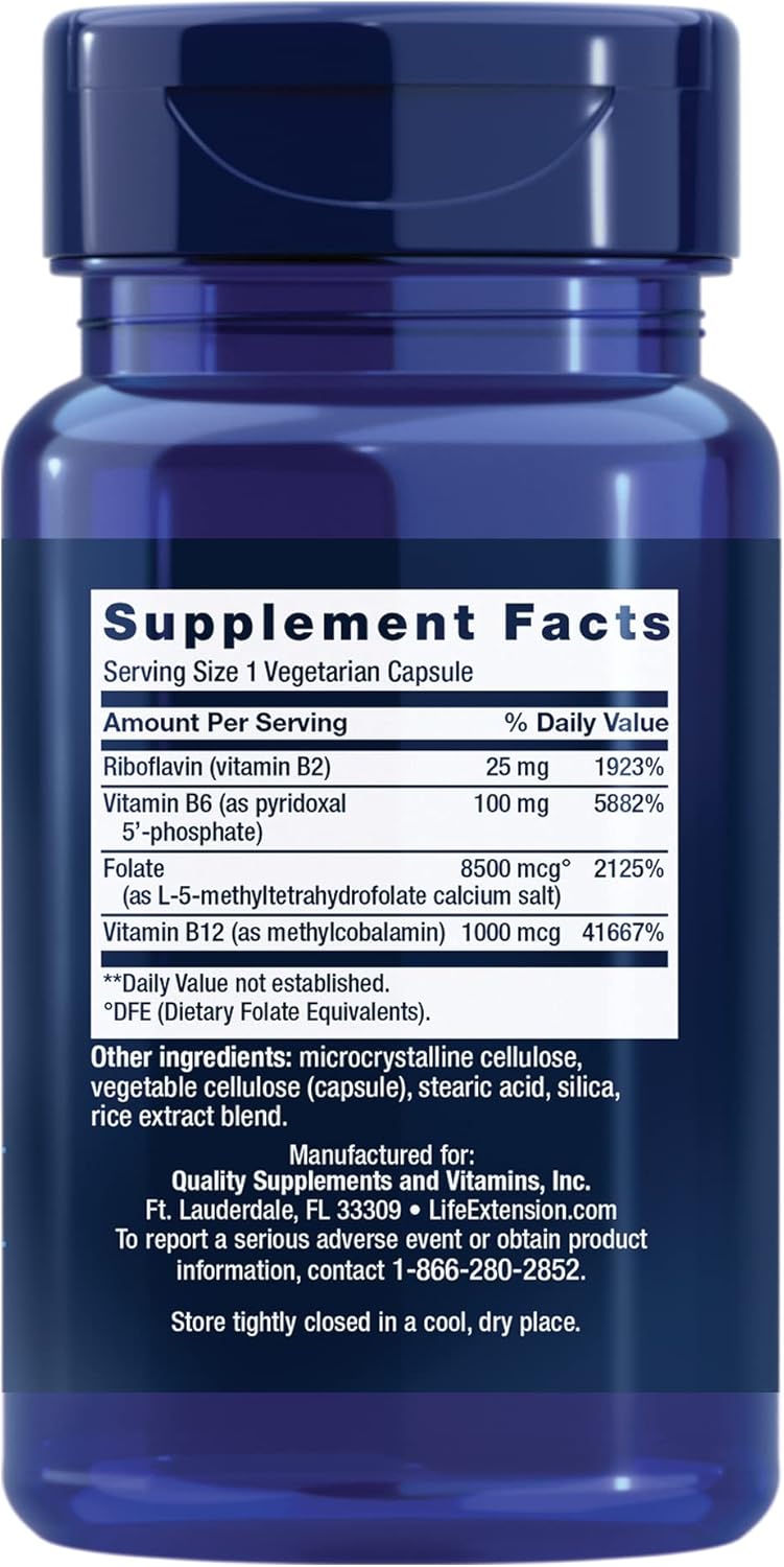 Homocysteine Resist 60 Veg Caps by Life Extension