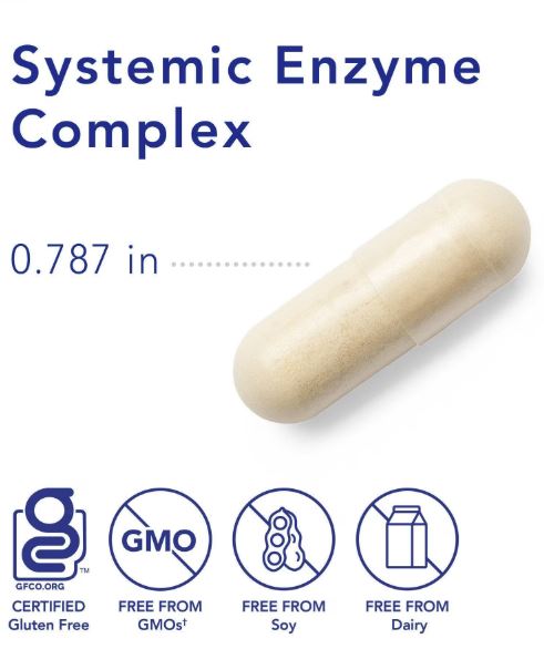 Systemic Enzyme Complex 180 Caps by Pure Encapsulations