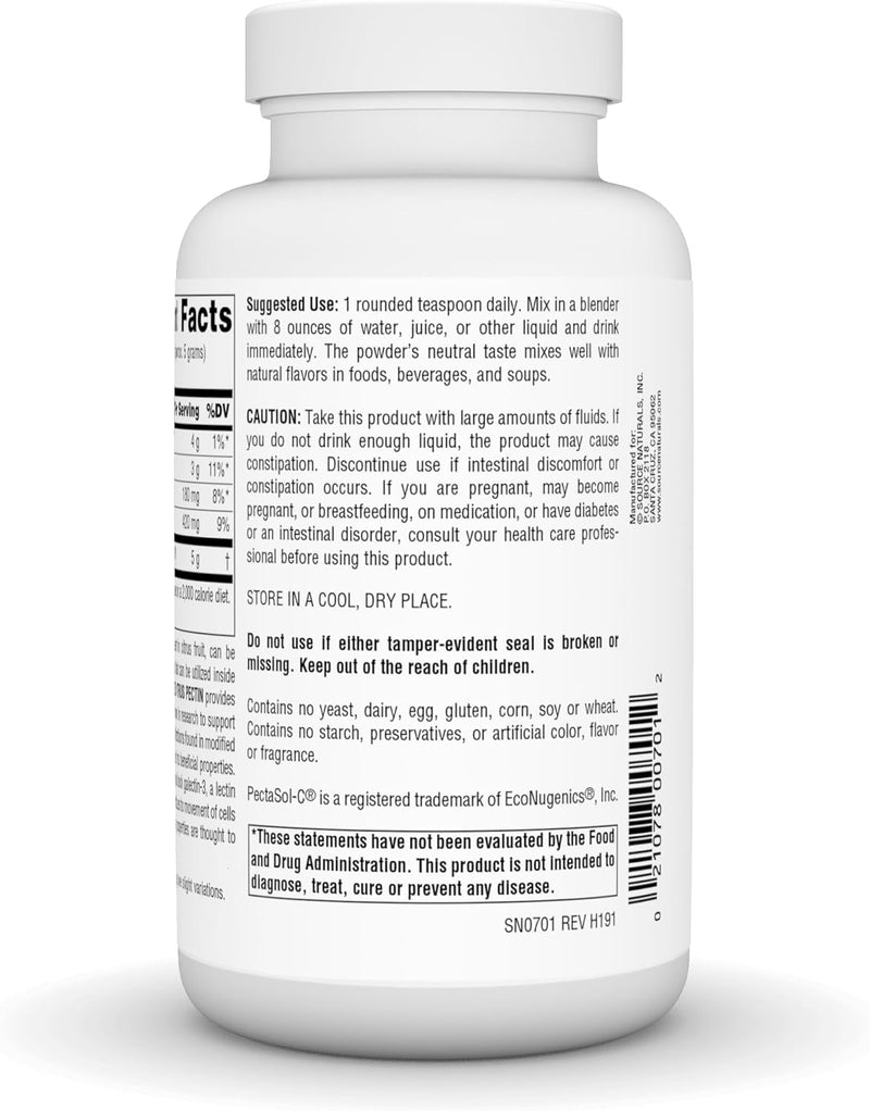 Modified Citrus Pectin Powder 100g by Source Naturals