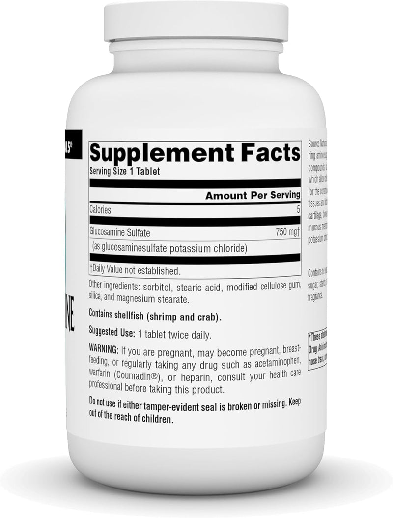 Glucosamine Sulfate 240 Tabs by Source Naturals
