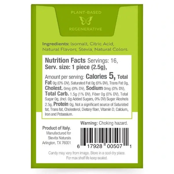 Harmony Grown Sugar-Free Lemon Balm Hard Candy 1.4 oz (40 g) by Stevita Naturals