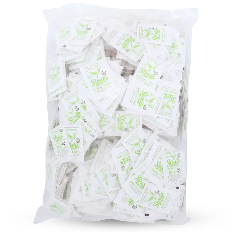 Organic Stevia Original Blend Packets 1,000 Packets 35.3 oz (1000 g) by Stevita Naturals