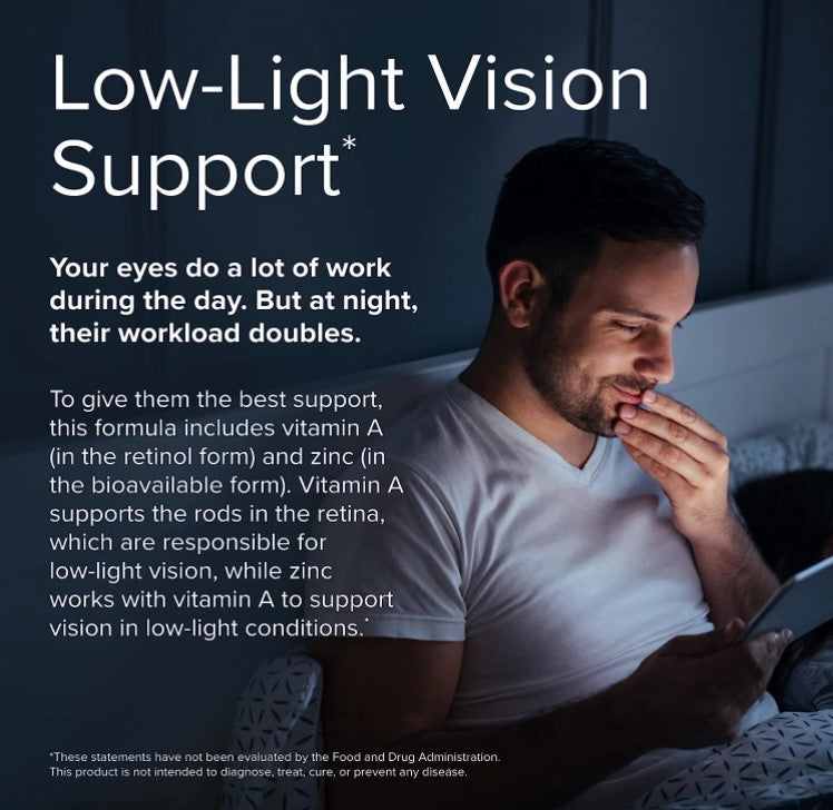 Terry Naturally, Healthy Night Vision, 60 Capsules, by EuroPharma