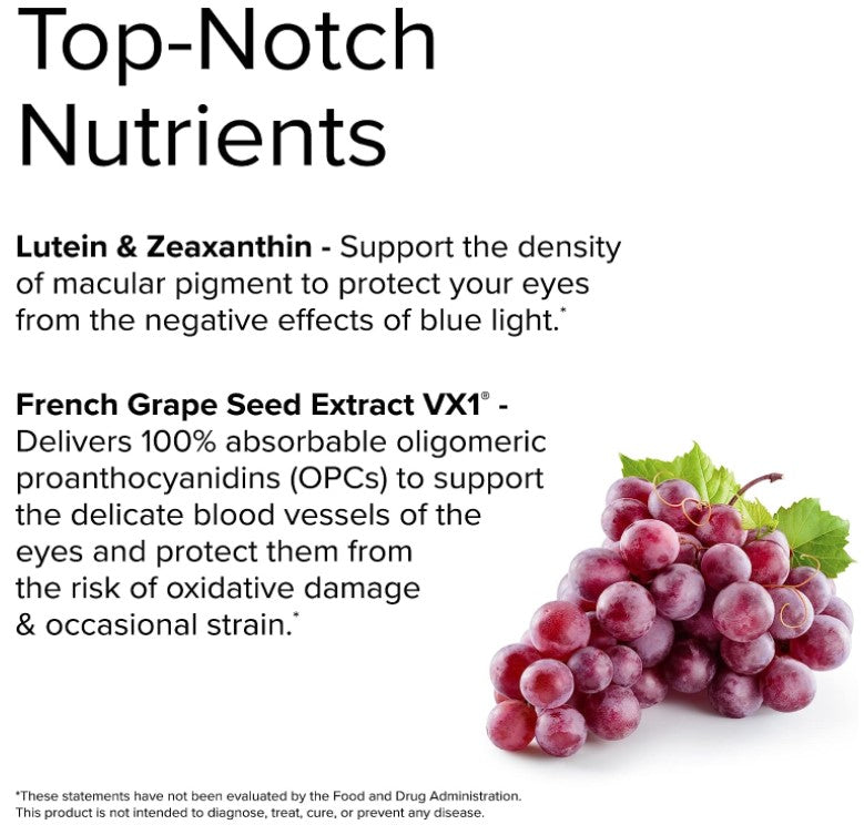 Terry Naturally, Healthy Night Vision, 60 Capsules, by EuroPharma