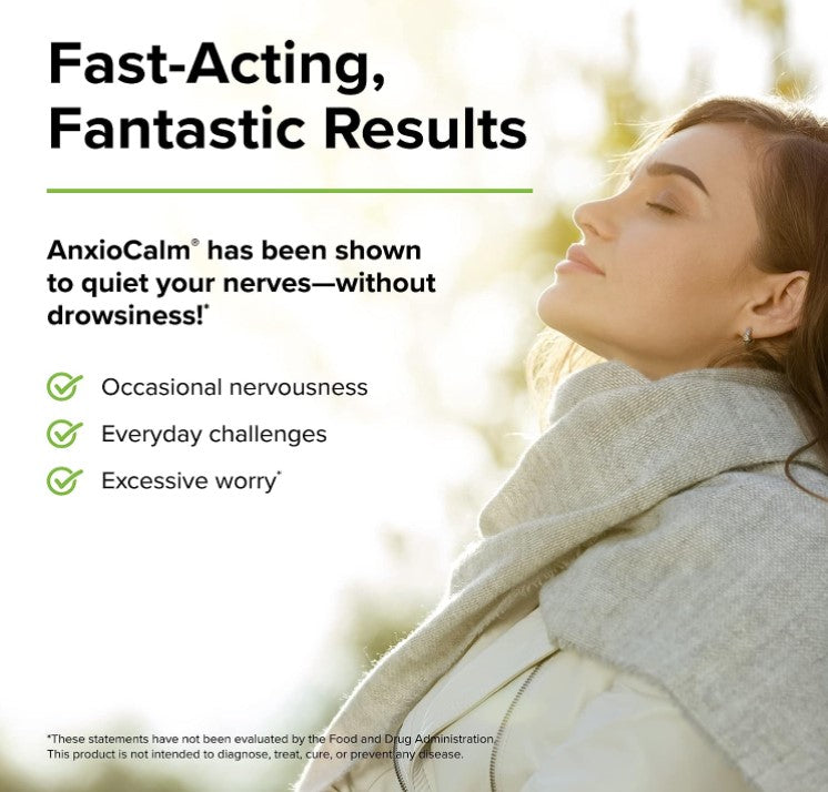 Terry Naturally AnxioCalm 90 Tablets, by EuroPharma