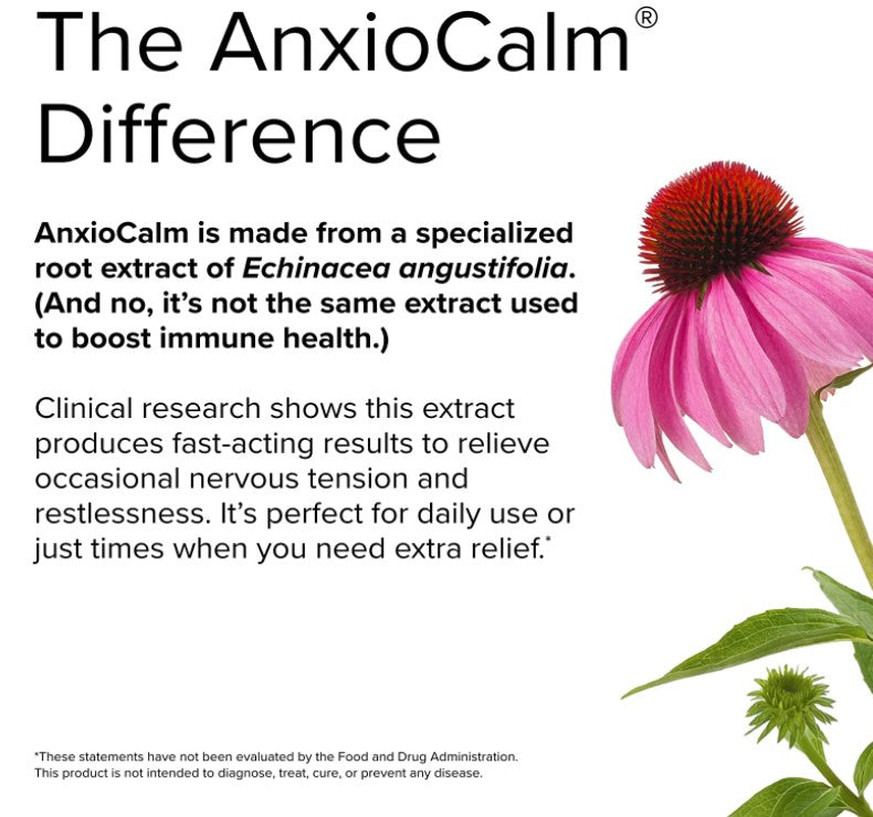 Terry Naturally AnxioCalm 90 Tablets, by EuroPharma