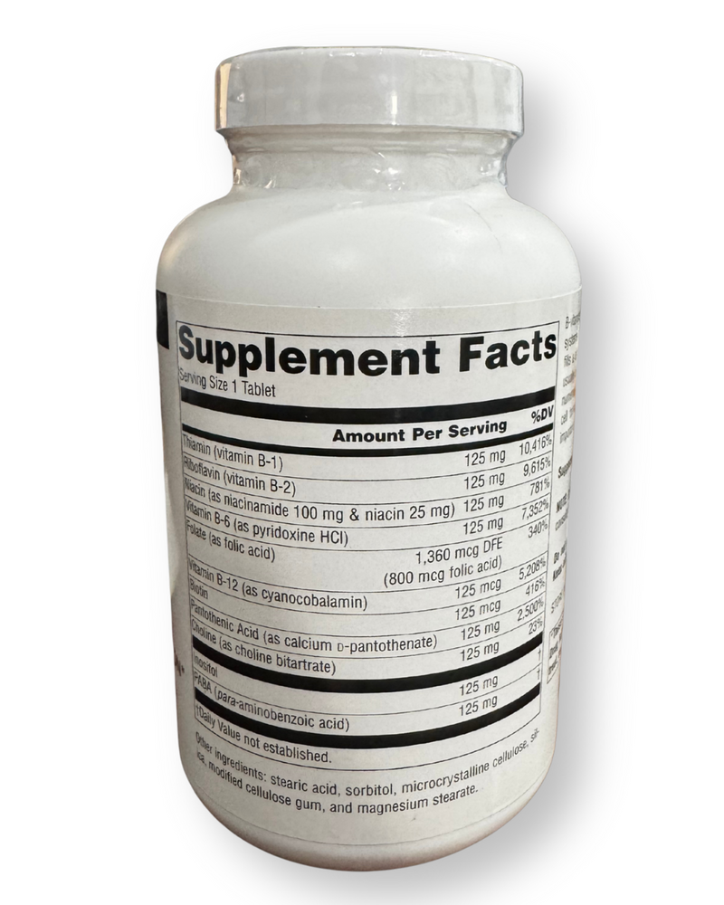 Vitamin B-125, 125mg, 180 Tablets by Source Naturals