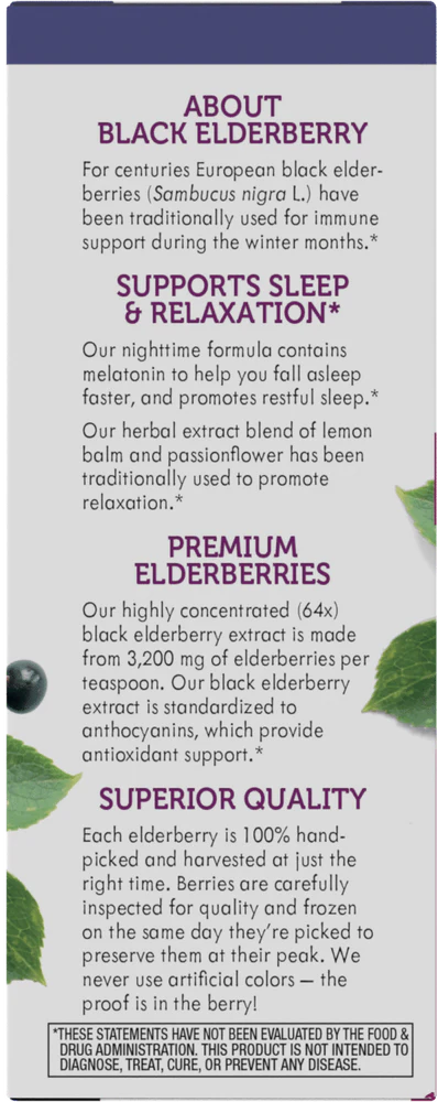 Sambucus Nighttime 4 fl oz (120 ml)