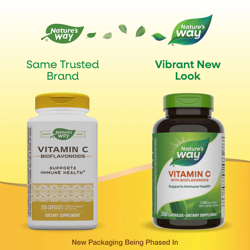 Vitamin C with Bioflavonoids 500 mg 250 Capsules