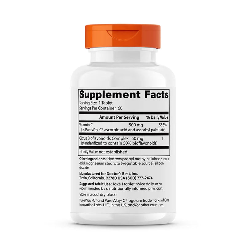 Sustained Release Vitamin C with PureWay-C 60 Tablets