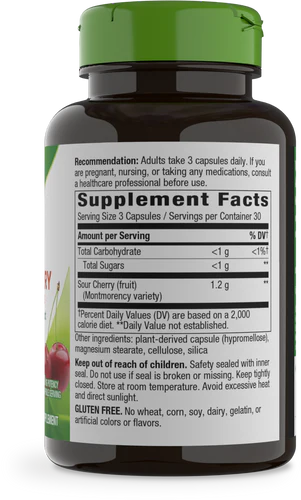 Tart Cherry Ultra 90 Veg Capsules
