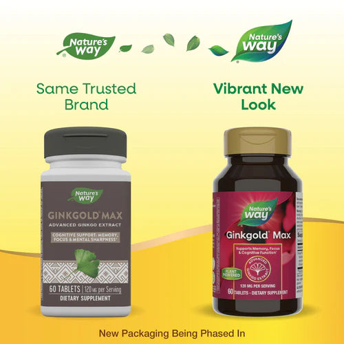 Ginkgold Max 120 mg 60 Tablets