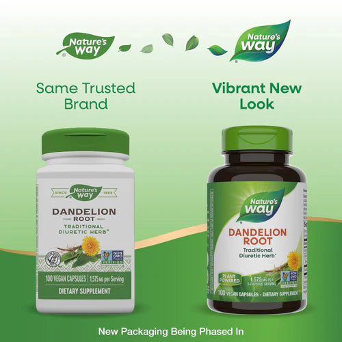 Dandelion Root 525 mg 100 Vcaps by Nature&