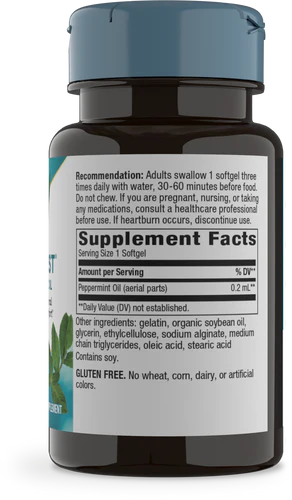Pepogest Peppermint Oil 60 Softgels