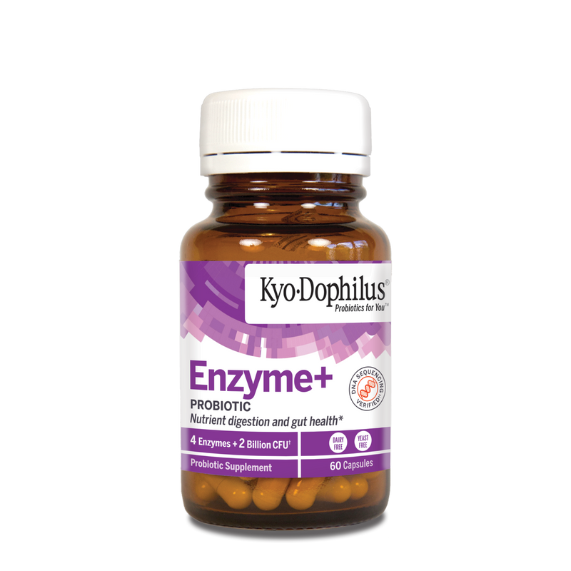 Kyo-Dophilus Probiotics Plus Enzymes 60 Capsules