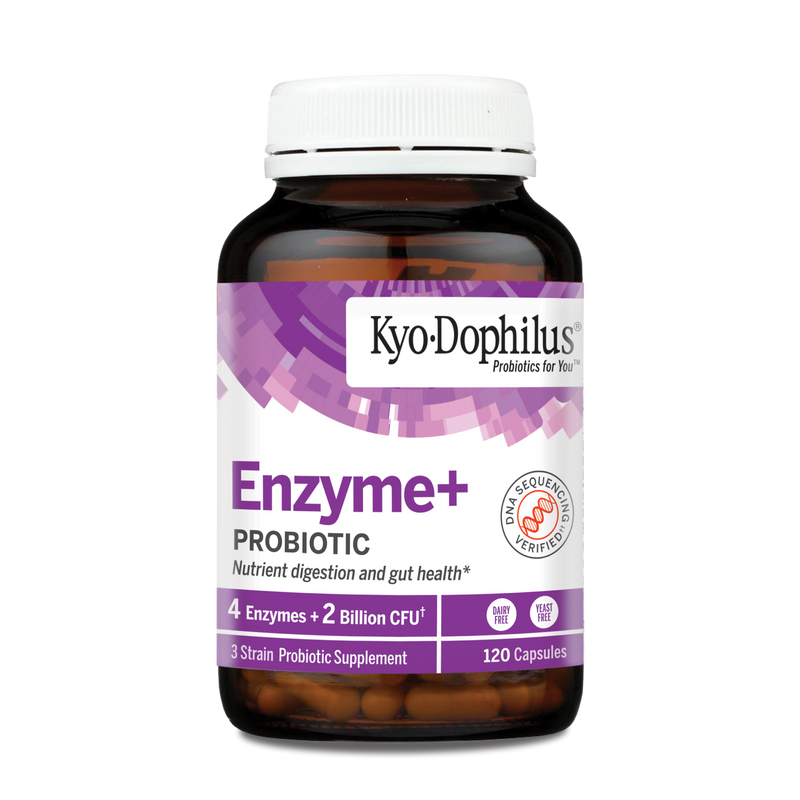 Kyo-Dophilus Probiotics Plus Enzymes 120 Capsules