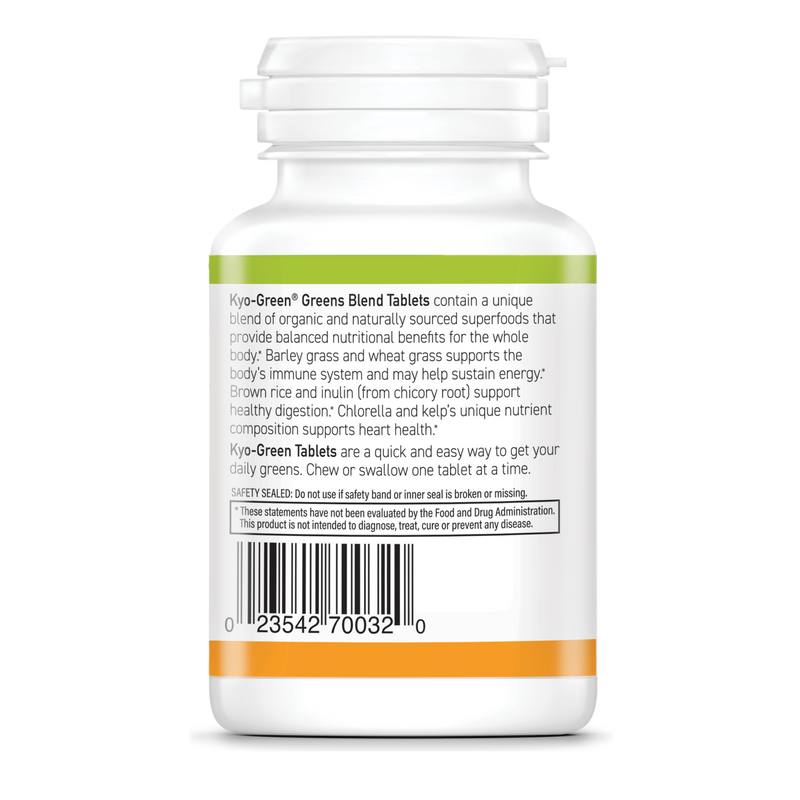 Kyo-Green Tablets, Greens Blend Energy 180 Tablets, Kyolic