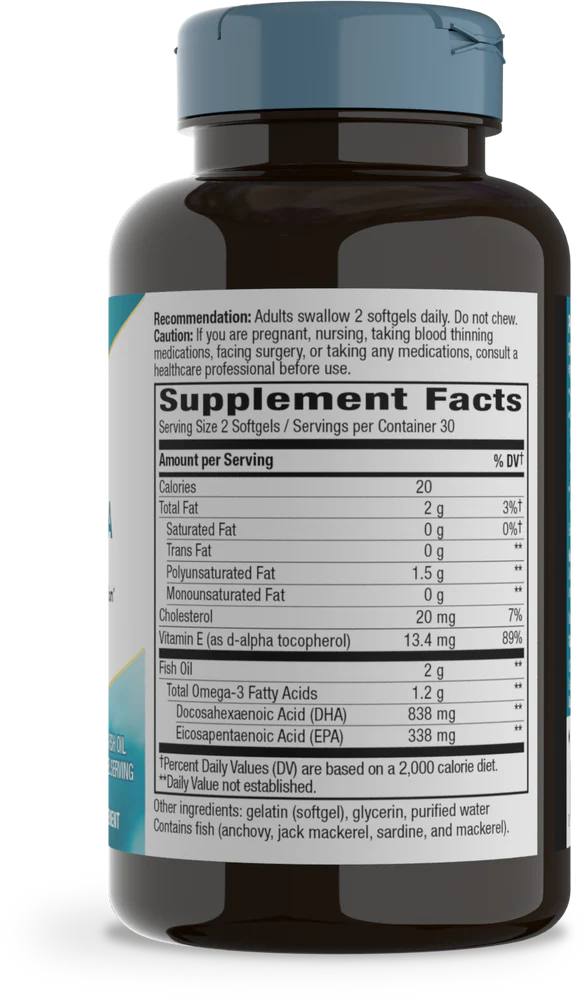 EfaGold Mega-DHA 1000 mg 60 Softgels
