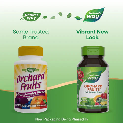 Orchard Fruits 60 Vegetarian Capsules by Nature&