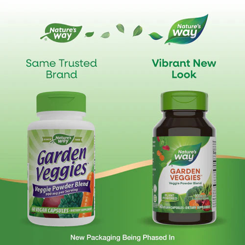 Garden Veggies 60 Vegetarian Capsules by Nature&