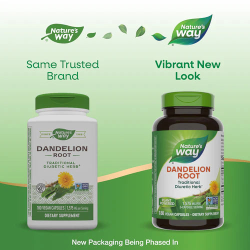 Dandelion Root 525 mg 180 Vegetarian Capsules