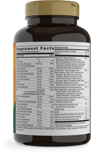 Alive! Max3 Daily Multi-Vitamin Max Potency No Added Iron 180 Tablets