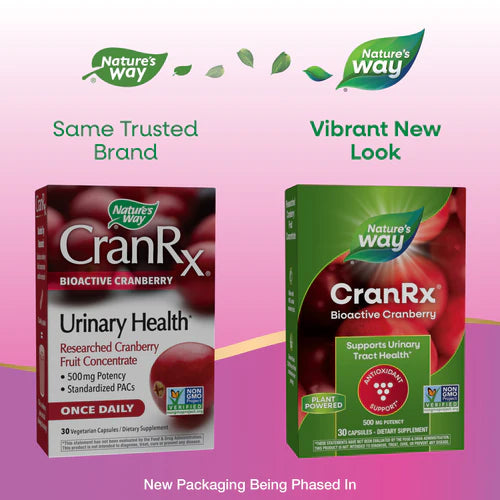 CranRx Bioactive Cranberry 30 Vegetarian Capsules by Nature&