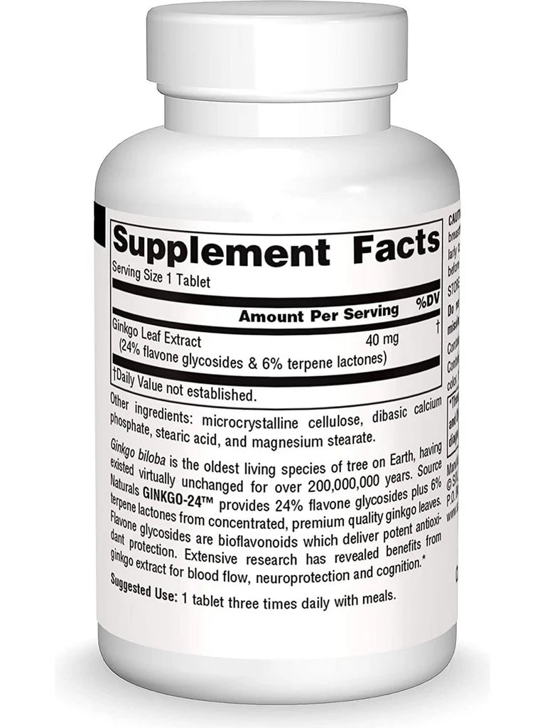Ginkgo-24 Biloba 40 mg 60Tablets