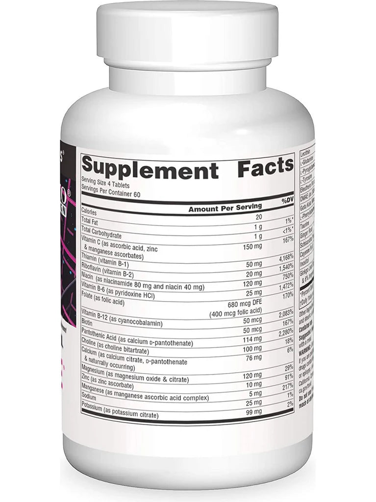 Mental Edge®, 240 tablets by Source Naturals