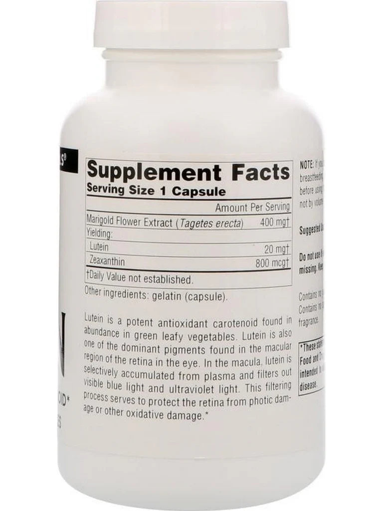Lutein, 20 mg, 120 Capsules by Source Naturals