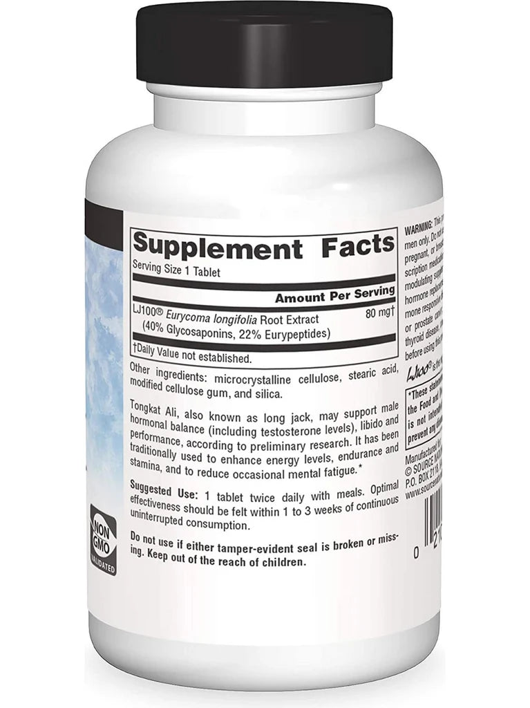 Tongkat Ali, 120 tablets by Source Naturals