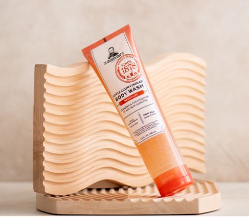 Apple Cider Vinegar Body Wash, 9.5 fl oz (280 mL) - By The Grandpa Soap Co.