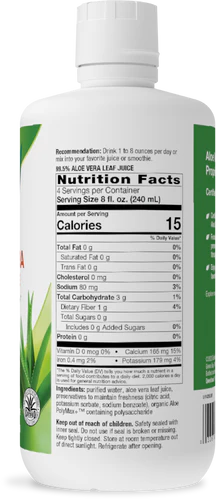 Aloe Vera Leaf Juice 1 Liter (33.8 fl oz)