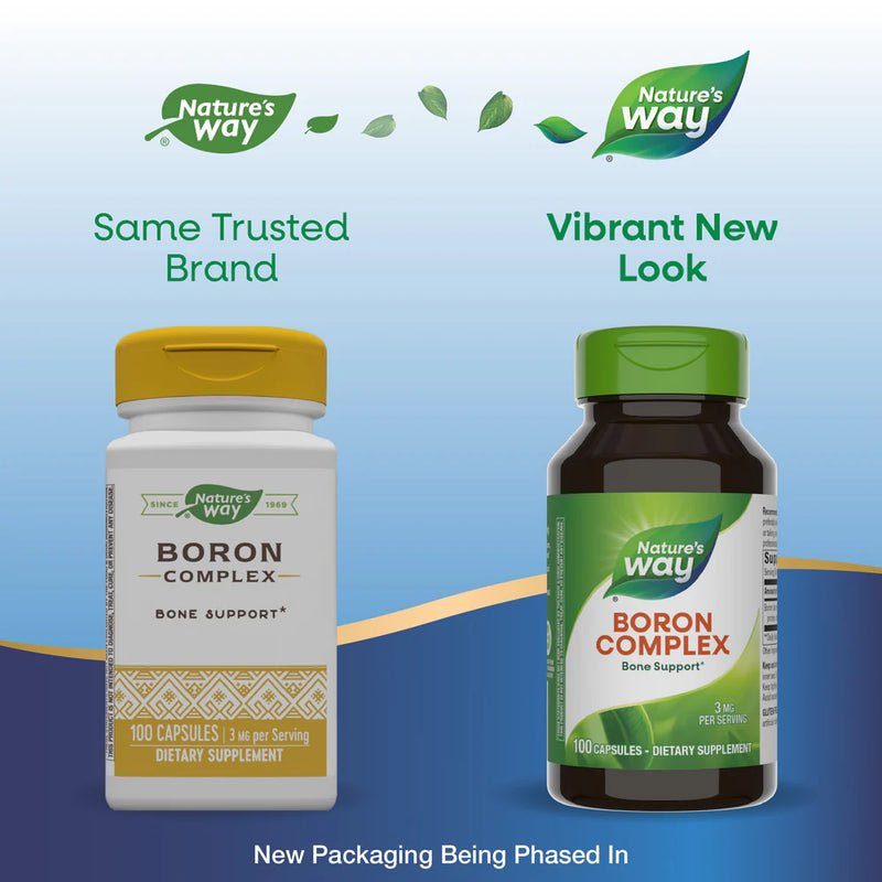 Boron Complex 3 mg 100 Capsules by Nature&