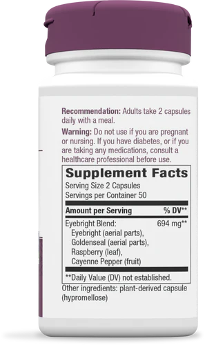 Eyebright Blend 347 mg 100 Veg Capsules