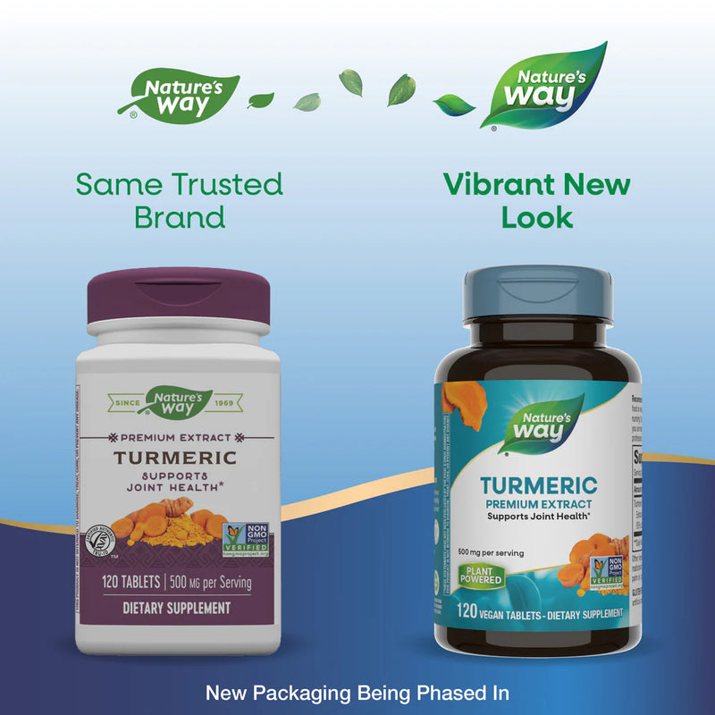 Turmeric Standardized 120 Tablets by Nature&