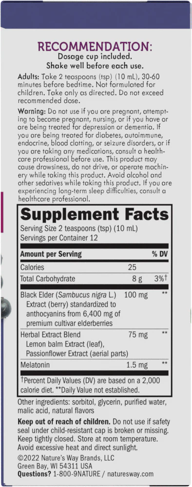 Sambucus Nighttime 4 fl oz (120 ml)
