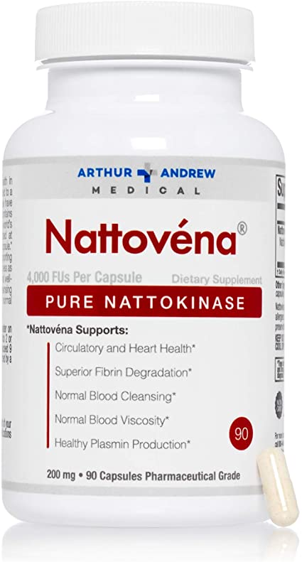 Arthur Andrew Medical Nattovena Pure Nattokinase 200 mg
