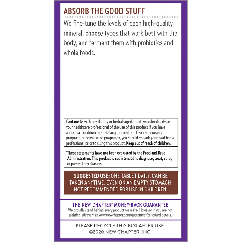 Fermented Zinc Food Complex 60 Tablets