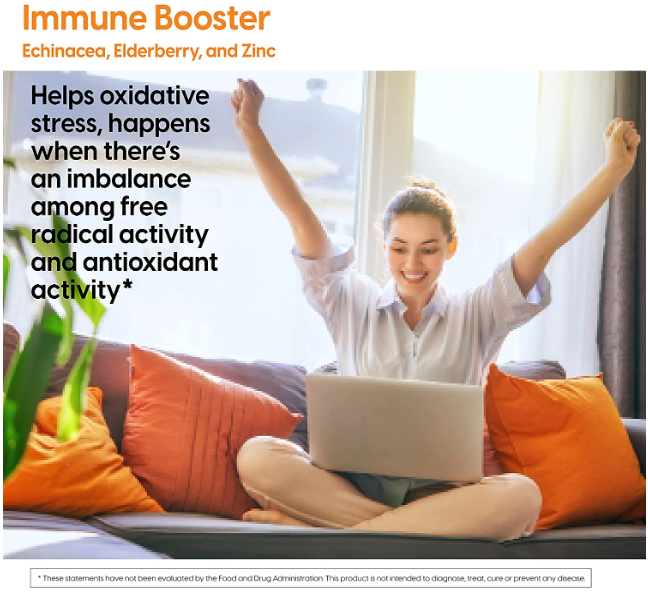 Immune Booster with Echinacea, Elderberry & Zinc, 120 Veggie Caps, by Doctor&