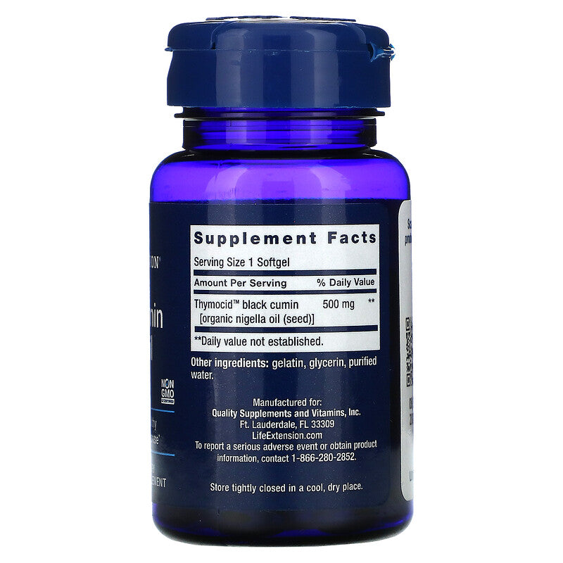 Black Cumin Seed Oil 60 Softgels  Best Price