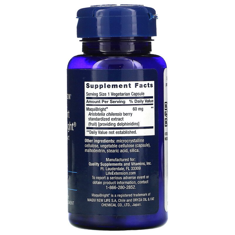 Tear Support with MaquiBright 60 mg 30 Vege Caps by Life Extension best price