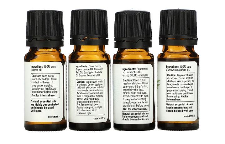 Seasonal Changes Balancing Essential Oils Kit- 4 Bottles by NOW