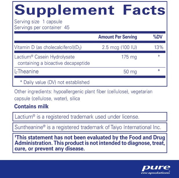 Sereniten Plus 45 Capsules, by Pure Encapsulations