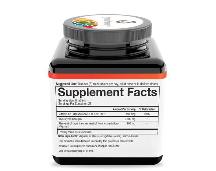 Heart Collagen + Resveratrol - 150 Mini Tablets by youtheory