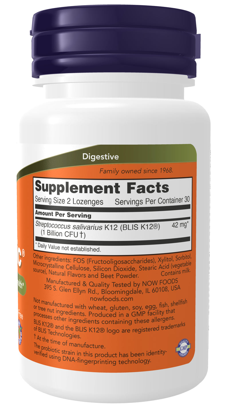 OralBiotic 60 Lozenges by NOW