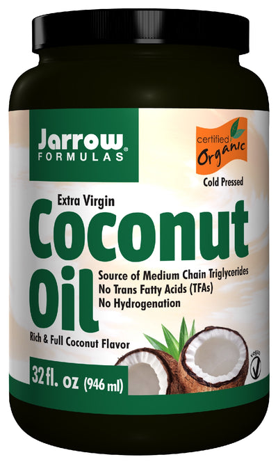 Certified Organic Extra Virgin Coconut Oil 32 fl oz (946 ml)